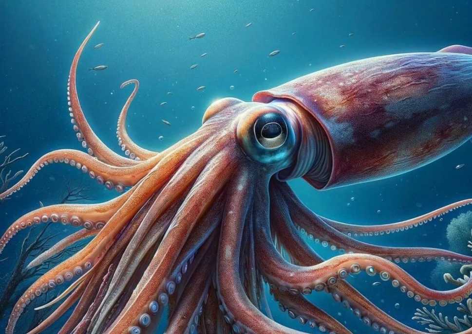 The Mythical Kraken Reimagined: The Giant Squid